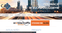 Desktop Screenshot of cat-traffic.pl